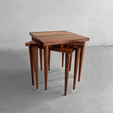Trio Of Mid Century Modern Stacking Tables By Mel Smilow