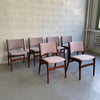 Danish Modern Teak Dining Chair Set By Henning Kjaernulf