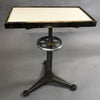 Bausch & Lomb Milk Glass Table