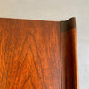 Mid Century Modern Low Upturned Walnut Side Table By Lane