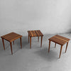 Trio Of Mid Century Modern Stacking Tables By Mel Smilow