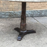 Cast Iron and Stone Table