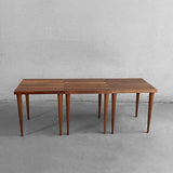 Trio Of Mid Century Modern Stacking Tables By Mel Smilow