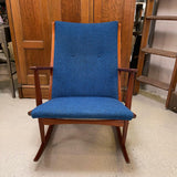 Danish Modern Teak Rocking Chair by Holgar Georg Jensen
