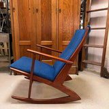 Danish Modern Teak Rocking Chair by Holgar Georg Jensen