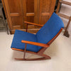 Danish Modern Teak Rocking Chair by Holgar Georg Jensen