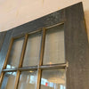 Tall Industrial Brushed Steel and Glass Doors