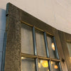 Tall Industrial Brushed Steel and Glass Doors