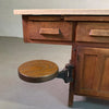 Early 20th Century Industrial Laboratory Workbench