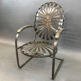 Brushed Francois Carre Chairs