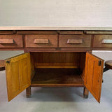 Early 20th Century Industrial Laboratory Workbench