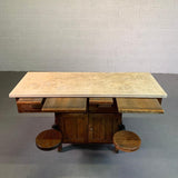 Early 20th Century Industrial Laboratory Workbench
