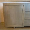 Mid-Century Modern Pickled Mahogany Dresser Credenza