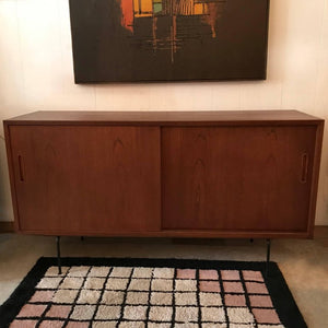 Danish Modern Teak Credenza