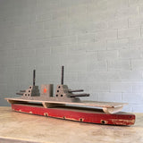 Midcentury Nautical Aircraft Carrier Toy