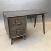 Ebonized Single Pedestal Desk