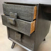 Ebonized Single Pedestal Desk