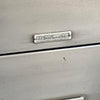 Brushed Steel Roll Top File Cabinet by Steel Master