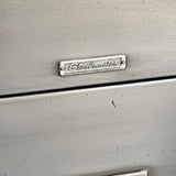 Brushed Steel Roll Top File Cabinet by Steel Master