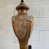 Early 20th Century Embossed Metal Moroccan Chandelier
