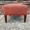 Tufted Leather Ottoman