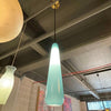 Scandinavian Modern Blue Teardrop Pendant Light