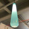 Scandinavian Modern Blue Teardrop Pendant Light
