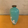 Turquoise Blue Enamel Vase