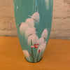 Turquoise Blue Enamel Vase