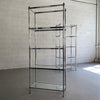 Mid Century Modern Chrome And Brass Etageres