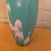 Turquoise Blue Enamel Vase
