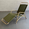 Art Deco Folding Aluminum Lounge Chair By The Troy Sunshade Company