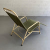 Art Deco Folding Aluminum Lounge Chair By The Troy Sunshade Company