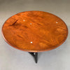Mid Century Modern Round Inlay Walnut Coffee Table by Lane Alta Vista