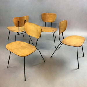Danish Modern Birch Dining Chairs