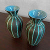 Pair of Italian Mid Century Modern Art Pottery Vases