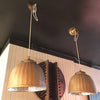 Antique Gold X-Ray Mercury Glass Pendant Lights