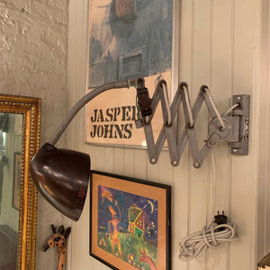 Industrial Scissor Task Lamp Wall Sconce