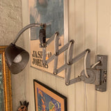 Industrial Scissor Task Lamp Wall Sconce