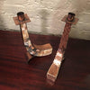 Mosaic Copper Candle Holders