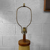 Mid Century Modern Tan Art Pottery Table Lamp By Gordon Martz