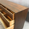 Walnut and Brass Dresser