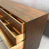 Walnut and Brass Dresser
