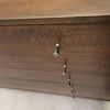 Walnut and Brass Dresser