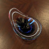 Art Glass "Coquille" Dish By Paul Kedelv For Flygsfors