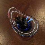 Art Glass "Coquille" Dish By Paul Kedelv For Flygsfors
