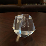 Faceted Crystal "Orchid" Bud Vase By Timo Sarpaneva For littala, Finland