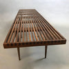 Mel Smilow Slat Walnut Coffee Table