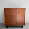Mid Century Modern Walnut Dressers by George Nelson for Herman Miller