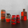 Pair Of Fat Lava Vases By Scheurich Keramik